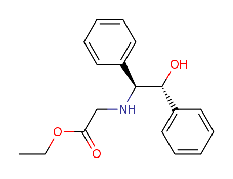 Ethyl 2-((1S,2R)-2-hydroxy-1,2-diphenylethylamino)acetate