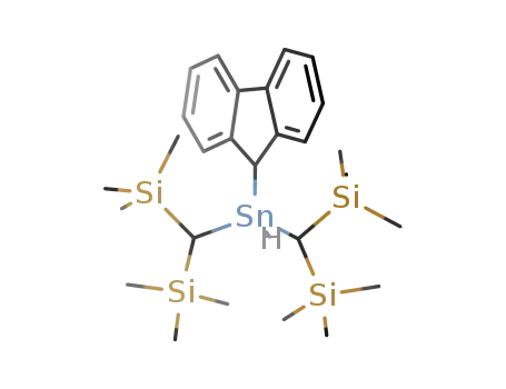 Silane, [(9H-fluoren-9-ylstannylene)dimethylidyne]tetrakis[trimethyl-