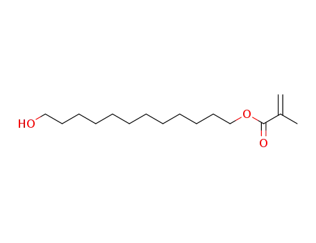 Molecular Structure of 86282-42-0 (12-hydroxydodecyl methacrylate)