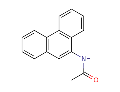 Molecular Structure of 4235-09-0 (N-(9-PHENANTHRYL)ACETAMIDE)