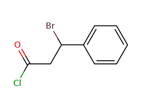 Benzenepropanoyl chloride, b-bromo-