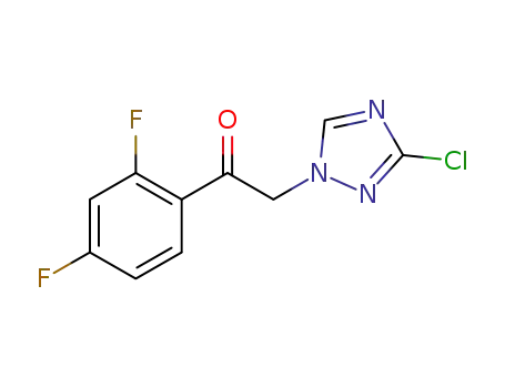 2-(3-chloro-1H-1,2,4-triazole-1-)-1-(2,4-difluorophenyl)ethanone