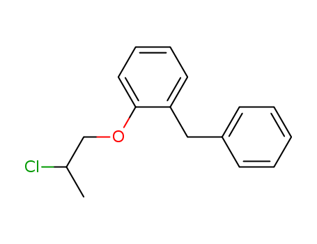 Benzene,1-(2-chloropropoxy)-2-(phenylmethyl)-
