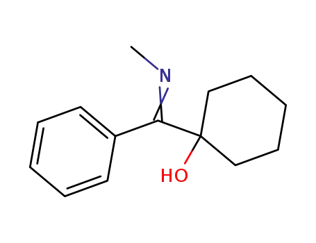 Molecular Structure of 92499-59-7 (α-Hydroxycyclohexyl-phenyl-N-methylimin)
