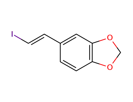 Molecular Structure of 202998-56-9 ((E)-β-iodo-3,4-methylenedioxystyrene)