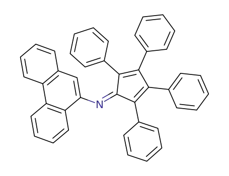 9-Phenanthrenamine,
N-(2,3,4,5-tetraphenyl-2,4-cyclopentadien-1-ylidene)-