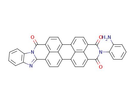 2-(2-Aminophenyl)benzimidazo(2,1-a)anthra(2,1,9-def:6,5,10-def)diisoquinoline-1,3,8(2H)-trione