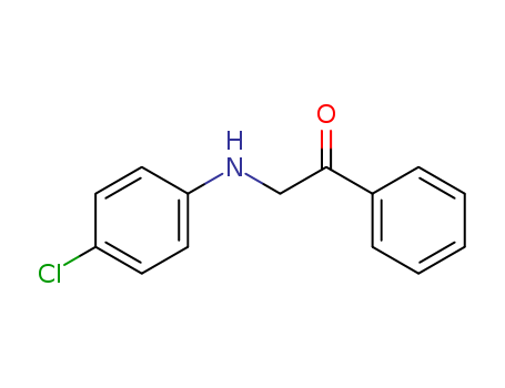 2-(4-Chloroanilino)-1-phenylethan-1-one