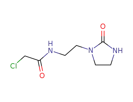 Molecular Structure of 86241-63-6 (2-chloro-N-[2-(2-oxo-1-imidazolidinyl)ethyl]acetamide)