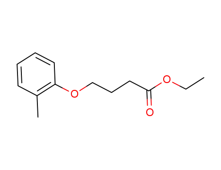Molecular Structure of 56359-11-6 (4-o-tolyloxybutyric acid ethyl ester)