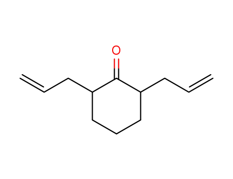 Molecular Structure of 36040-02-5 (2,6-diallyl-1-cyclohexanone)