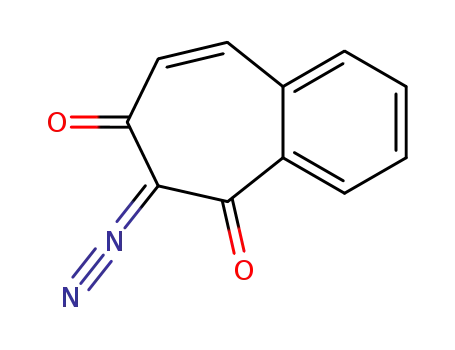 Molecular Structure of 28591-61-9 (6-Diazo-benzocycloheptene-5,7-dione)