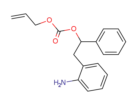 Molecular Structure of 149913-87-1 (allyl α-phenyl-2-aminophenethyl carbonate)