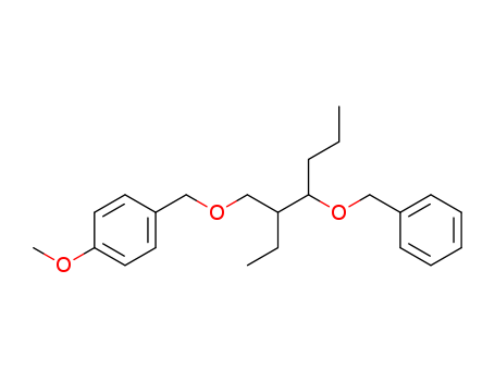 Benzene, 1-[[[2-ethyl-3-(phenylmethoxy)hexyl]oxy]methyl]-4-methoxy-