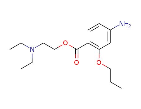 Benzoic acid,4-amino-2-propoxy-, 2-(diethylamino)ethyl ester