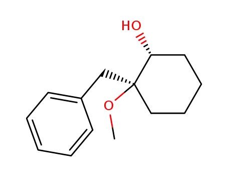 2-benzyl-trans-2-methoxy-r-1-cyclohexanol