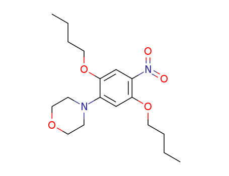 4-(2,5-dibutoxy-4-nitrophenyl)morpholine