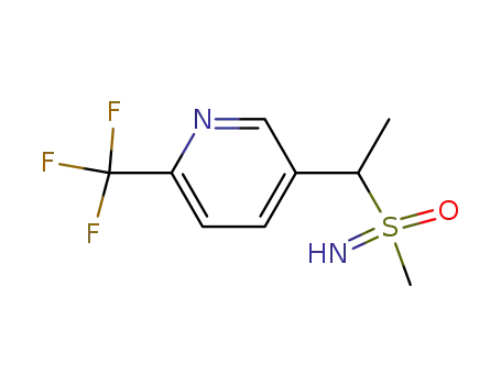 5-[1-(methylsulfonimidoyl)ethyl]-2-(trifluoromethyl)pyridine