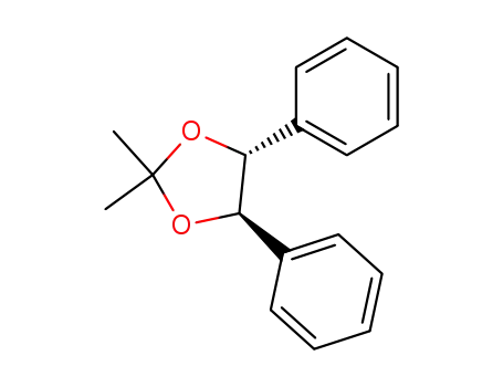 Molecular Structure of 5876-78-8 (trans-diphenyl-4,5 dimethyl-2,2 dioxolanne-1,3)
