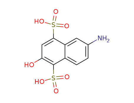 6-amino-2-hydroxy-naphthalene-1,4-disulfonic acid