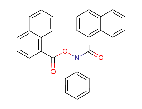 1-Naphthalenecarboxamide, N-[(1-naphthalenylcarbonyl)oxy]-N-phenyl-