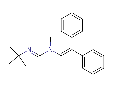 N'-tert-Butyl-N-(2,2-diphenyl-vinyl)-N-methyl-formamidine