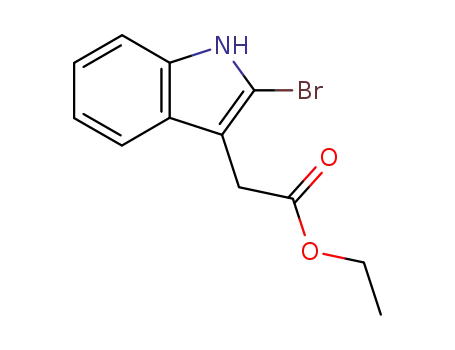 (2-BROMO-1H-INDOL-3-YL)아세트산 에틸 에스테르