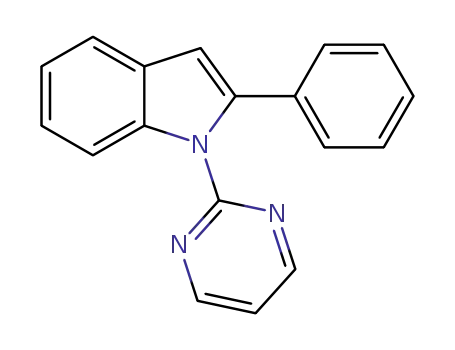 2-phenyl-1-(pyrimidin-2-yl)-1H-indole