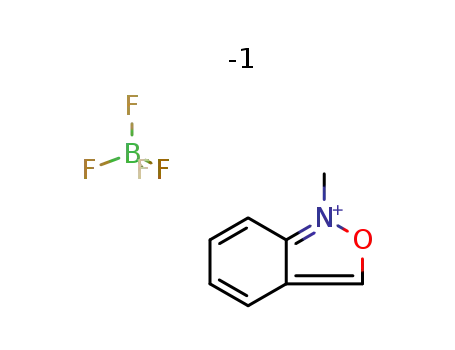 2,1-Benzisoxazolium, 1-methyl-, tetrafluoroborate(1-)