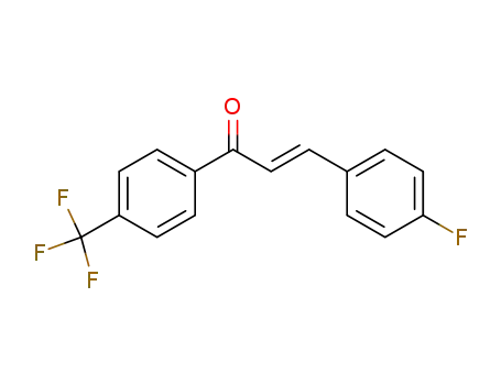 1-(4-fluorophenyl)-3-(4-trifluoromethylphenyl)-propen-3-one