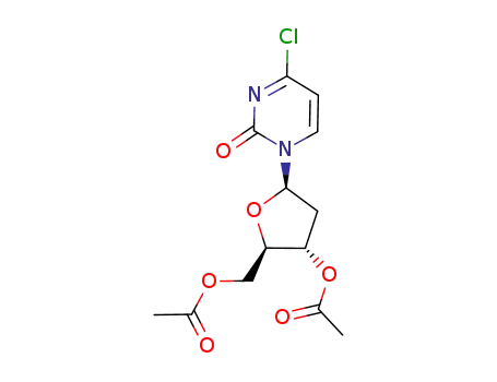 3,5-diacetoxy-1,2-dideoxy-β-1-(4-chloropyrimidinone)-D-ribofuranose