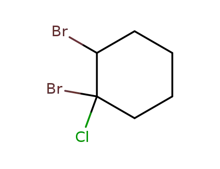 Cyclohexane, 1,2-dibromo-1-chloro-
