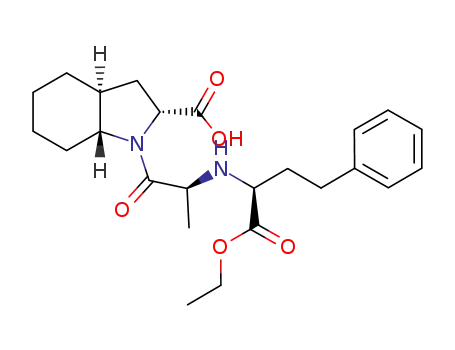 (2R,3aS,7aR)-1-[(2S)-2-[[(1S)-1-(Ethoxycarbonyl)-3-phenylpropyl]aMino]-1-oxopropyl]octahydro-1H-indole-2-carboxylic Acid
