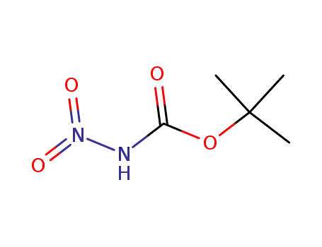 Molecular Structure of 68058-85-5 (Carbamic acid, nitro-, 1,1-dimethylethyl ester (9CI))