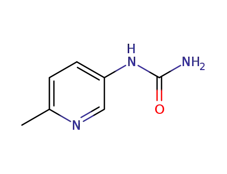 Molecular Structure of 1309439-44-8 ((2-methylpyridin-5-yl)urea)