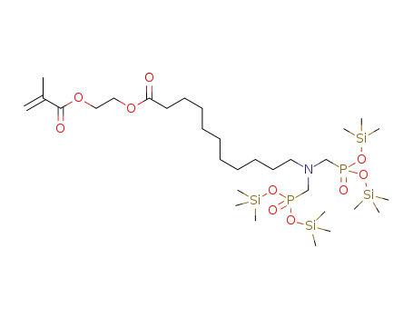 Molecular Structure of 1279116-12-9 (C<sub>31</sub>H<sub>69</sub>NO<sub>10</sub>P<sub>2</sub>Si<sub>4</sub>)