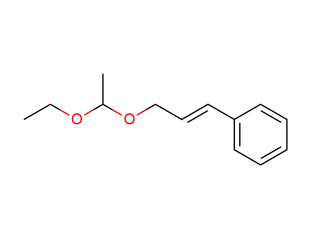 Molecular Structure of 20615-52-5 (Benzene, [3-(1-ethoxyethoxy)-1-propenyl]-)