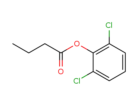 Molecular Structure of 129527-08-8 (butyric acid-(2,6-dichloro-phenyl ester))