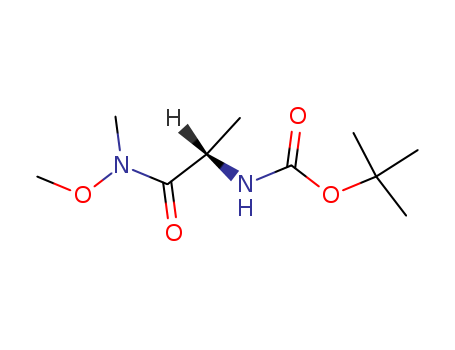 Carbamic acid,N-[(1S)-2-(methoxymethylamino)-1-methyl-2-oxoethyl]-, 1,1-dimethylethyl ester