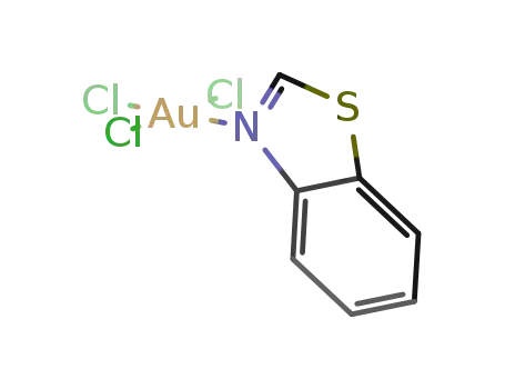 benzothiazoletrichlorogold(III)