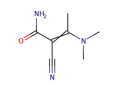 2-Cyano-3-(dimethylamino)but-2-enamide