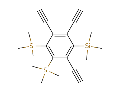 1,2,4-triethynyl-3,5,6-tris(trimethylsilyl)benzene