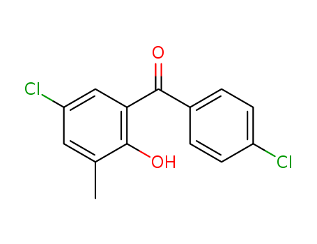 (5-chloro-2-hydroxy-3-methyl-phenyl)-(4-chlorophenyl)methanone