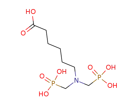 Molecular Structure of 55628-97-2 (6-[bis(phosphonomethyl)amino]hexanoic acid)
