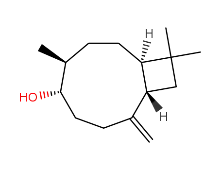 Molecular Structure of 92218-81-0 (1R,4S,5R,9S-4,5-dihydrocaryophyllen-5-ol)