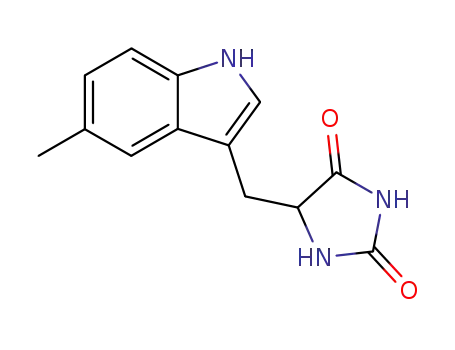 5-(5-methyl-indol-3-ylmethyl)-imidazolidine-2,4-dione