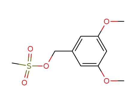 Molecular Structure of 192997-46-9 ((3,5-dimethoxyphenyl)methyl methanesulfonate)