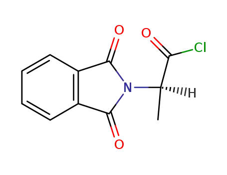 (2R)-2-(1,3-dioxo-2,3-dihydro-1H-isoindol-2-yl)propanoylchloride