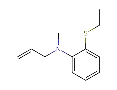 2-ethylthio-N-allyl-N-methylaniline