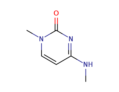2(1H)-Pyrimidinone, 1-methyl-4-(methylamino)-